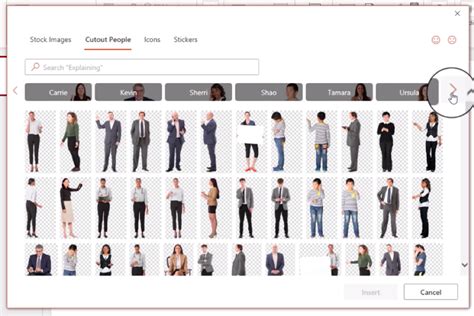 microsoft stock images cutout people